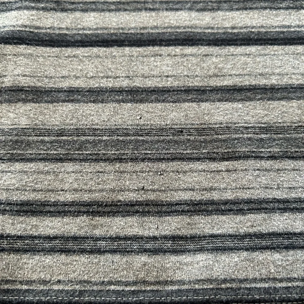 Ralph Lauren 100% Cotton Gray Striped Top (Size P/M) - Picture 9 of 11